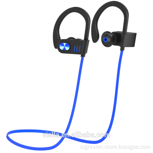 2018 New IPX7 Waterproof wireless sport stereo bluetooth earphones&headsets factory